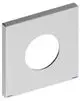 Keuco-KE-Wandrosette-EHM-IXMO-59551-eckig-105x105-mm-Edelstahl-finish-59551070092 gallery number 1